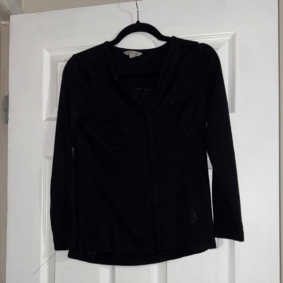 Calvin Klein Jeans Tops - Calvin Klein Jeans Black Button Down Shirt
